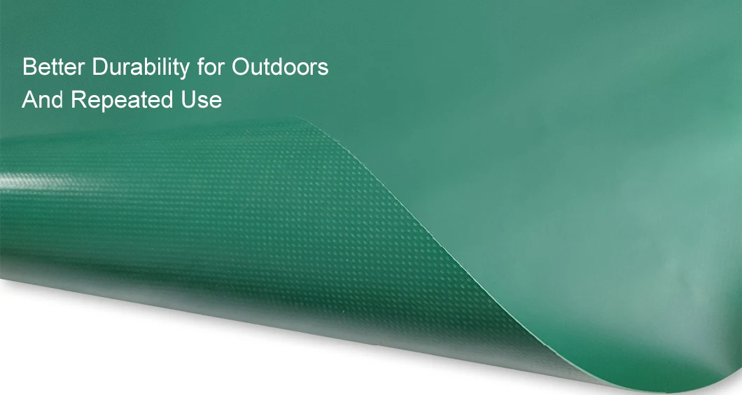 PVC Fabric Vinyl Coated Tarpaulin for Truck Tarp and General Applications