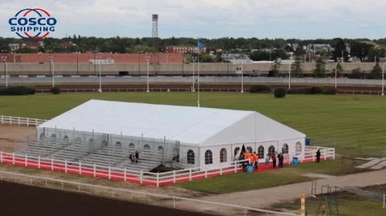 Cosco Aluminiumrahmen, temporäre Struktur, PVC-Festzelt, Hochzeitsfestzelt