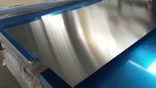 Mit PVC-Folie überzogenes, fertig bearbeitetes Aluminiumblech 1xxx 3xxx Preis für Bauplatten