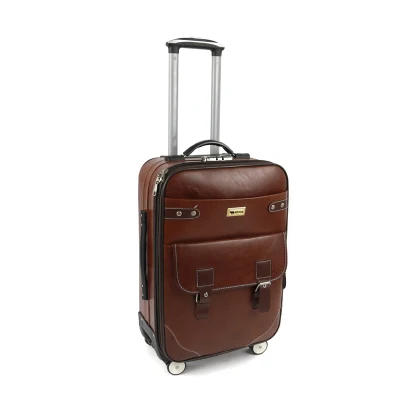 PU-Rollen-Trolley-Gepäck, Reisekoffer, Tasche